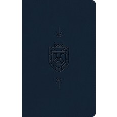 (영문도서)ESV Holy Bible for Kids (Trutone Dark Blue Lion of Judah Design) Imitation Leather, Crossway, English, 9798874906368