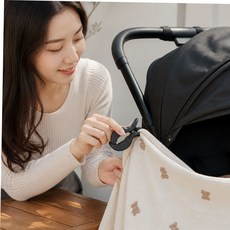 유모차블랭킷집게 유모차 고정집게 블랭킷 홀더 육아용품 유아용 고정핀 VTWFPEEWD, 본상품