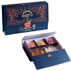 義和小舖 蘋安 無加糖 麵粉米星星手工餅乾禮盒 5種口味 蛋奶素, 1個