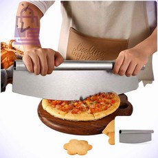 도우 반달 피자커터 30cm 피자컷팅칼 피자컷팅