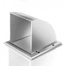 배기구덮개 환풍기커버 배기구 덕트 덮개 환풍기 외부, 1개