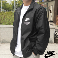나이키(NIKE) A-RIZED 바람막이 블랙 코치 데일리 자켓 + GYU 신발가방