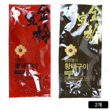 [홈쇼핑] 김선영의 황태구이 간장맛 200g x 1팩 + 황태구이 고추장맛 200g x 1팩, 2개