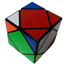 永駿 YongJun 斜轉魔術方塊 競速比賽專用 益智方塊 5.7公分 可容錯設計 附教學說明書, 1個, Multicolor