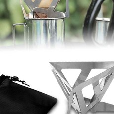 캠핑 핸드드립 커피드리퍼 야외 휴대용 스텐 드립퍼, 본상품선택, 1개