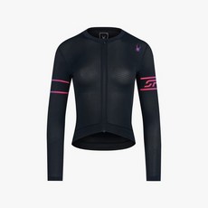 스파이더 여성 사이클 슬리브 그래픽 긴팔 저지 TIER-0 SPKPCNFT551WBLK EEK308 QMR566