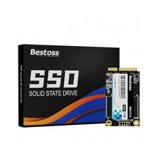 BESTOSS MSATA 미니 256GB 사이즈 낸드 SATA SSD 3D 저전력 소비, 512.0 GB