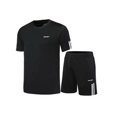 ritz.J 透氣網眼運動短袖T恤+短褲