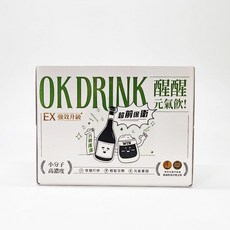 OK DRINK 醒醒元氣飲EX 8入組, 1盒, 50ml