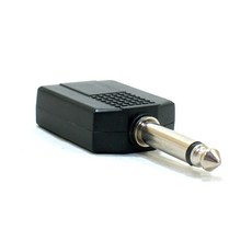 55잭 y플러그 av젠더 스피커 마이크 모노 커넥터 음향변환 스테레오 영상, 2개