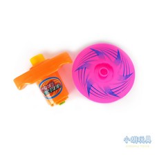 小胡玩具 彈跳旋轉飛碟陀螺 兒童玩具 (電子發票), 1個