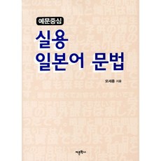 예문중심실용 일본어 문법, 어문학사, 상세내용 참조