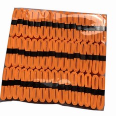 끈끈끈한 느낌 테니스 라켓 오버 내구성 배드민턴 스웨트밴드 스쿼, 5.주황색