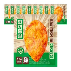 한끼통살 현미크리스피 닭가슴살 오리지널 10개입, 10개, 90g