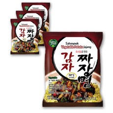 순 식물성 비건 짜장라면, 4개