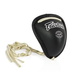 Fairtex 泰拳護襠 拳擊散打跆拳道防護裝備, 1個, L號, 黑色