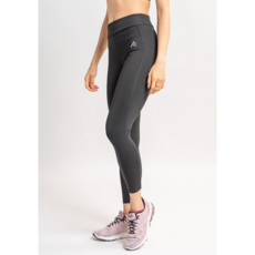 Attis亞特司 全黑舒適服貼加壓緊身褲，高腰提臀顯瘦，運動健身瑜珈適用