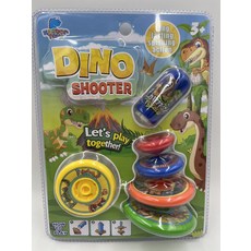 Kaster Toys 恐龍發射陀螺玩具組，趣味對戰，親子互動首選，多款恐龍造型，安全無毒材質, 彩色, 1套