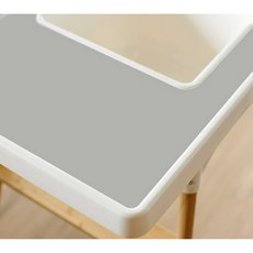 IKEA 高腳餐椅用寶寶餐椅餐墊 托盤墊 IKEA兒童餐椅 antilop IKEA幼兒吃飯椅 托盤墊, 灰色餐墊, 1個