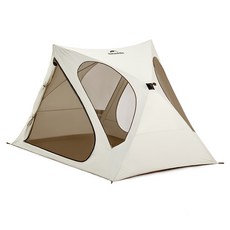 네이처하이크 카비 원터치 그늘막텐트, 3인용, 웜브라운