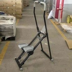 家用多功能爬樓機 踏步機 登山機 健步機 樓梯機 有氧運動器材 可折疊收納 附手機支架, 1個, 黑色【不帶扭腰盤】可放手機