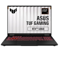 에이수스 2025 TUF 게이밍 노트북 A16 라이젠7 260 지포스 RTX 5060, JaegerGray, 512GB, 16GB, Free DOS, FA608UM-RV042