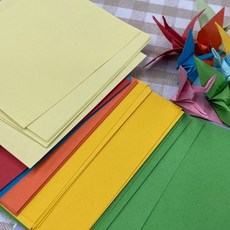 무지 학종이 작은 색종이 혼합색상 10cmsal9+7oOA