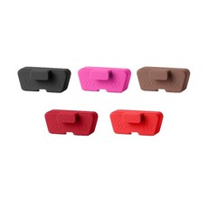 Eagyrosi 자동차용 실리콘 OBD 포트 보호 커버 - 5피스 세트 파편 및 방수 운반 손잡이 쉬운 설치 분리 대부분의 차량과 호환 310469 8829097488