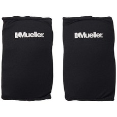 Mueller Sports 멀티 스포츠 무릎 패드 남성 및 여성용 블랙 프리 사이즈 1쌍 149156, Mueller Sports 멀티 스포츠 무릎 패드, 남