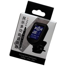巴哈樂器批發 國樂專用夾式調音器，超強感應 二胡 古箏 琵琶 貝斯，任何國樂西樂皆能使用, 1個