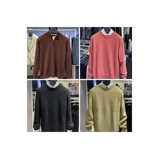 (특가) 남자 캐주얼 니트 티셔츠 115913, 브라운 100