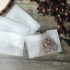 차거름망 공티백 냉침 PLA 접이식 티백주머니 7x10cm 50매 1팩, 50개, 무표백 흰색