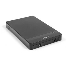 넥스트유 USB3.1 Gen1 TypeC SATA3 노트북용 하드 외장케이스 HDD SSD, C타입 2.5형 외장하드케이스-[NEXT-535TC], 1개