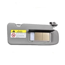 혼다 CRV 2017 2022 벨트 메이크업 미러 햇빛 가리개가 있는 자동차, 02 GREY RIGHT