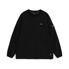 내셔널지오그래픽 키즈 K233USW920 우븐 맨투맨 CAR본 BLACK 363733