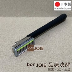 日本製 羽毛牌 FEATHER F-System 系列 多角度 刮鬍刀 剃鬚刀 固定 多動向 Butler 職業用 管家, 1個, 黑色