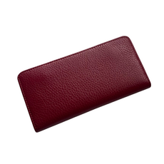 真皮薄長夾 長皮夾 磁扣長夾 牛皮長夾