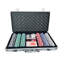 국제규격 포커 카지노칩 세트 300Pcs, 1개