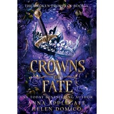 (영문도서)Crowns of Fate (The Broken Prophecy Book 3) Hardcover, Anna Applegate, English, 9798990906853