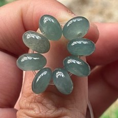 A1073 危地馬拉 鼓珠 8.5-9mm.厚4.4-5.2mm（17:30自然光）, 單顆,隨機發, 1個