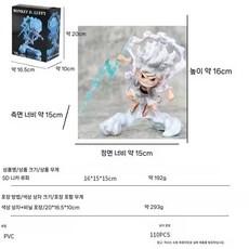 니카루피피규어 루피기어5피규어 굿즈 원피스 액션 태양신, SD니카루피(16cm)