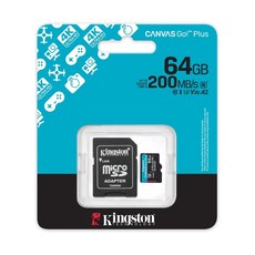 金士頓 SD 記憶卡, 1個, 64GB-SDCG4
