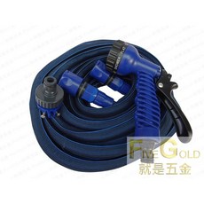 五金伸縮管噴水槍 多功能高壓洗車水槍 園藝澆花必備, 1個, 3.8米