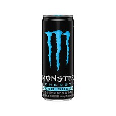몬스터에너지 제로슈거 355ml, 6개