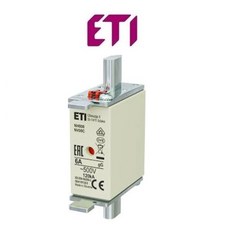 ETI 휴즈 NH000 NV00C 500V 6A (004181203)
