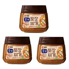 샘표 꽃게 토장 찌개양념 450g 3개