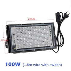 UV램프 젤 휴대용 자외선 라이트 코팅 네일 경화기 고출력 경화, 1개, C. 100W 플러그 코드