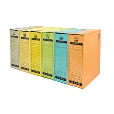 알파 문서보관상자(신) AF102-7 A4 1팩 5입 노랑, 2세트
