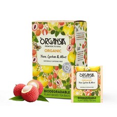 ORGANSIA 허브 티 유자 리치 민트 250ml, 1개, 1개입