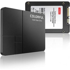 Colorful 480GB SSD SSD 480GB 2.5 SATA III 내부 - 500MB/s 읽기 TLC 3D NAND 플래시로 450MB/s 쓰기 노트북 및 데스, 512GB